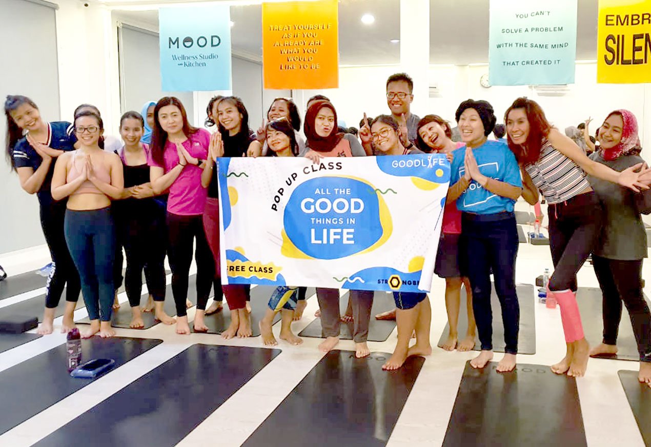 Intip Serunya Event Pop-up Class Bareng Goodlife x StrongBee