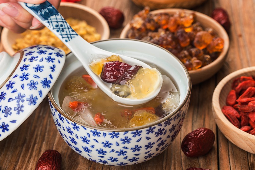 Peach Gum Healthy Dessert, Kenapa Dibilang Sehat?